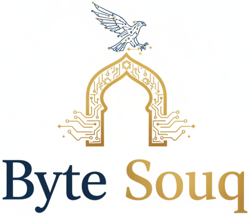 my store name is Byte Souq plz professional Design create 